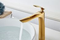 Luxurious Brass Golden Hotel Below Counter Basin Facucet